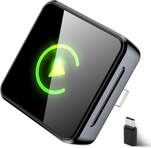 Wireless CarPlay Adapter 2026 Upgraded, 2-in-1 Adapter Converts Wired to Wireless Dongle, 5GHz WiFi Auto-Connection, Plug & Play for Cars with Factory Wired CarPlay/Android Auto (Orange) in Saudi Arabia
