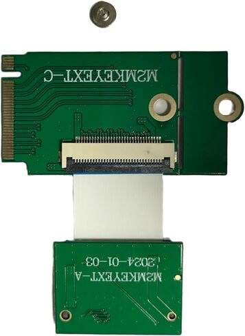 لـ Steam Deck LCD أو Legion Go Handheld M.2 NVMe PCIe 3.0 SSD محول بطاقة تمديد كابل FPC، اللوحة الأم لسطح المكتب 2230 2242 إلى 2280 SSD لوحة محول، PCIe 3.0 بطاقة ذاكرة عالية السعة قابلة للتوسيع in Saudi Arabia