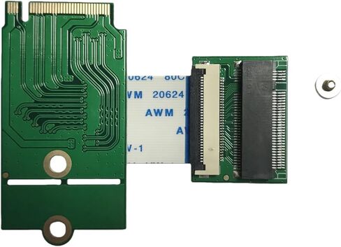 لـ Steam Deck LCD أو Legion Go Handheld M.2 NVMe PCIe 3.0 SSD محول بطاقة تمديد كابل FPC، اللوحة الأم لسطح المكتب 2230 2242 إلى 2280 SSD لوحة محول، PCIe 3.0 بطاقة ذاكرة عالية السعة قابلة للتوسيع in Saudi Arabia