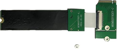 لـ Steam Deck LCD أو Legion Go Handheld M.2 NVMe PCIe 3.0 SSD محول بطاقة تمديد كابل FPC، اللوحة الأم لسطح المكتب 2230 2242 إلى 2280 SSD لوحة محول، PCIe 3.0 بطاقة ذاكرة عالية السعة قابلة للتوسيع in Saudi Arabia