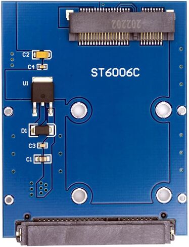 Slim Type 50Pin mSATA 3050 SSD 5x3cm to 2.5" SATA 3.0 22Pin Disk Adapter 6Gbps PCBA in Saudi Arabia