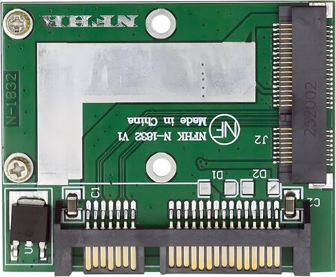 Slim Type 50Pin mSATA 3050 SSD 5x3cm to 2.5" SATA 3.0 22Pin Disk Adapter 6Gbps PCBA in Saudi Arabia