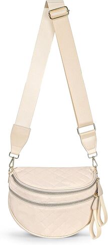 Bum Bags for Women Crossbody, Checkered Crossbody Bag, Nylon Crossbody Bags Fanny Packs Checkered Purse Bag in Saudi Arabia