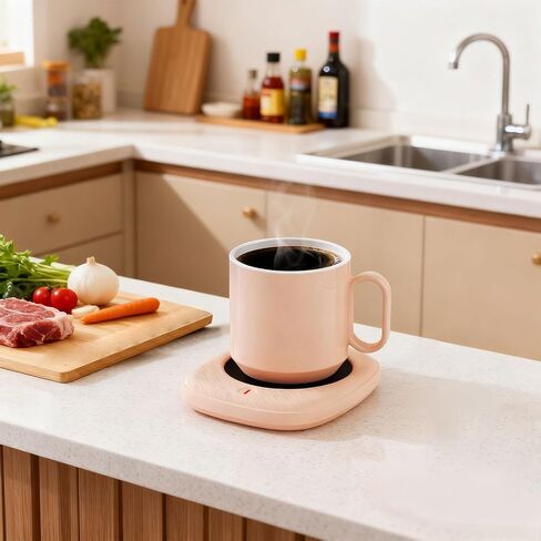 USB Powered Heated Cup Warmer with Touch Control 2 Temperature Settings Automatic Shutoff Design for Coffee Cup Energy Efficient USB Powered in Saudi Arabia