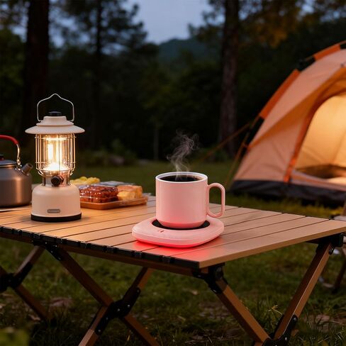 USB Powered Heated Cup Warmer with Touch Control 2 Temperature Settings Automatic Shutoff Design for Coffee Cup Energy Efficient USB Powered in Saudi Arabia