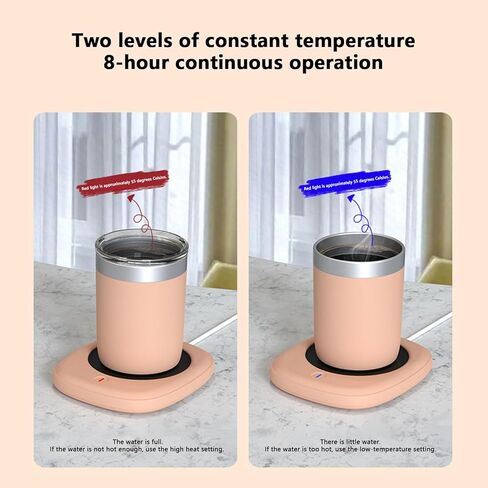 USB Powered Heated Cup Warmer with Touch Control 2 Temperature Settings Automatic Shutoff Design for Coffee Cup Energy Efficient USB Powered in Saudi Arabia