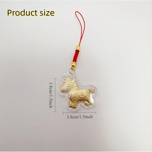 1-Piece Pony Phone Charm, 2026 Year of the Horse Lucky Pendant, Decoration, Cute Accessory in Saudi Arabia