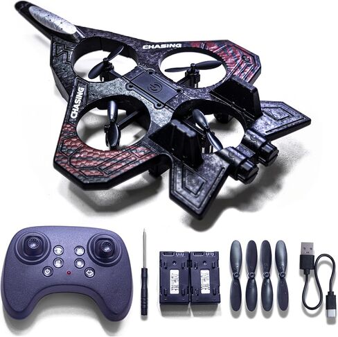 طائرة رغوية تعمل بالتحكم عن بعد، طائرات تحكم عن بعد مع أضواء LED طائرة مقاتلة للرحلات الليلية في الهواء الطلق بزاوية 360 درجة لعبة طائرة بدون طيار للبالغين المبتدئين in Kuwait