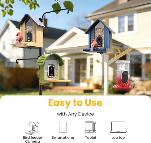 64GB TF Card, No Cloud Subscription Needed Anymore, Ideal for Bird Feeder Camera, Up to 4K Bird Video Recording, Full HD, Up to100MB/s, U3, V30, A1, High-Speed TF Card in Saudi Arabia