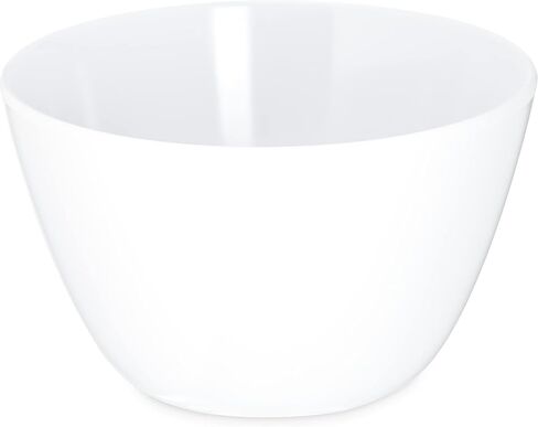 Carlisle Foodservice Products Kingline قابلة لإعادة الاستخدام وعاء الفاكهة الفاكهة مع حافة للمنزل والمطعم ، الميلامين ، 4.75 أوقية ، Sandshade ، (حزمة 48) in Saudi Arabia