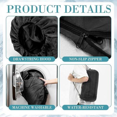 Macarrie 48 Pcs Winter Sleeping Bags Bulk for Adults Homeless 4 Season Warm Cold Weather Sleeping Bags with Compression Sack Lightweight Portable Waterproof for Donation Hiking Outdoor in Saudi Arabia