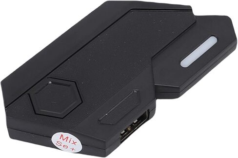 Bewinner Keyboard Mouse Adapter with Shortcut Key Mapping for, iOS, Plug and Play for GAMERS - ABS Material in Saudi Arabia