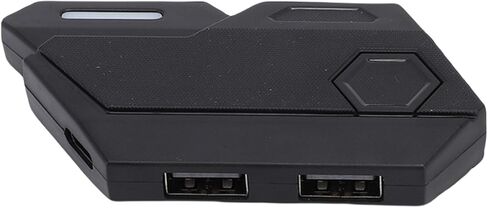 Bewinner Keyboard Mouse Adapter with Shortcut Key Mapping for, iOS, Plug and Play for GAMERS - ABS Material in Saudi Arabia