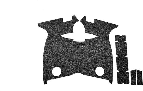 Handleitgrips Gun Grip Tape Wrap for Smith & Wesson كامل الحجم M&P 9mm و 40، تحسينات قبضة المسدس المطاطية المزخرفة، أجزاء المسدس، ملحقات الرماية، in Kuwait