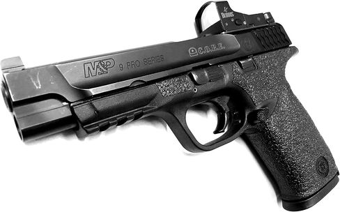 Handleitgrips Gun Grip Tape Wrap for Smith & Wesson كامل الحجم M&P 9mm و 40، تحسينات قبضة المسدس المطاطية المزخرفة، أجزاء المسدس، ملحقات الرماية، in Kuwait