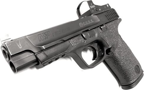 Handleitgrips Gun Grip Tape Wrap for Smith & Wesson كامل الحجم M&P 9mm و 40، تحسينات قبضة المسدس المطاطية المزخرفة، أجزاء المسدس، ملحقات الرماية، in Kuwait