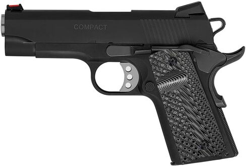 Cool Hand 1911 G10 Grips, Compact/Officer/Kimber Ultra Carry ii, Black Pistol Grips Screws Included, OPS Texture,1/4" Thin in Saudi Arabia