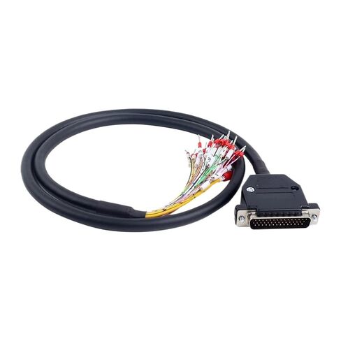 1M Length DB44 Male to Bare High Flex Shielded Cable D-SUB 44-Pin Connector to Single End Cable with Terminal in Saudi Arabia