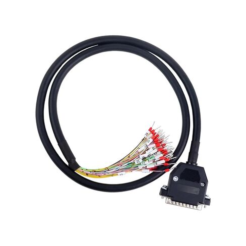 1M Length DB44 Male to Bare High Flex Shielded Cable D-SUB 44-Pin Connector to Single End Cable with Terminal in Saudi Arabia
