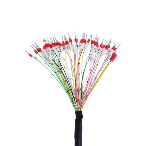 1M Length DB44 Male to Bare High Flex Shielded Cable D-SUB 44-Pin Connector to Single End Cable with Terminal in Saudi Arabia