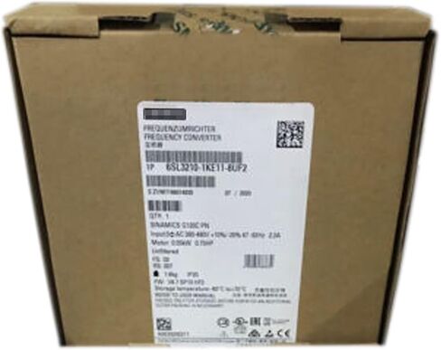 معجل 6SL3210-1KE11-8UF2 جديد ومختوم في الصندوق 6SL32101KE118UF2 ضمان لمدة سنة واحدة 6SL3210-1KE11-8UF2 سريع in Kuwait