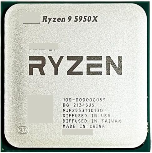 وحدة المعالجة المركزية R 9 5950X R9 5950X 3.4 جيجا هرتز 16 النوى 32 موضوع معالج وحدة المعالجة المركزية 7NM L3 = 64M 100-000000059 المقبس AM4 in Saudi Arabia