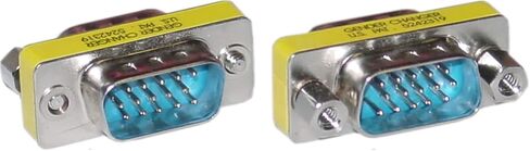 SVGA Mini Gender Changer/Coupler for PC, HD15 Male to HD15 Male in Saudi Arabia