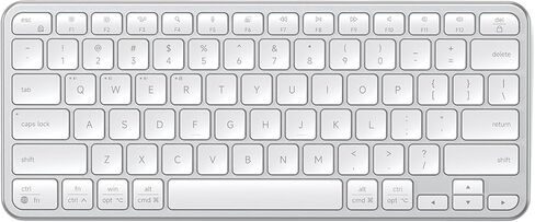 Satechi Slim EX1 Wireless Keyboard, Compact Keyboard for Mac, Windows, Android, Multi-Device 4-in-1 Connectivity (3X Bluetooth + 2.4GHz), Instant OS Remap, USB-C Rechargeable Battery, Space Black in Saudi Arabia