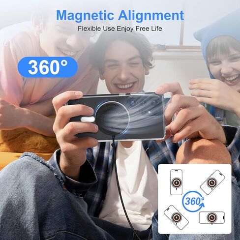 for iPhone Magsafe Charger 2 Pack Magnetic Charger for iPhone 17 Pro Max/17 Pro/16/15/14/13/12 Series& AirPods, Magnetic Wireless Fast Charging Pad with USB-C/A Ports, Mag-Safe Charger for iPhone 17 in Saudi Arabia