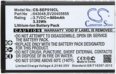 Replacement Battery Compatible for Swissvoice Epure TAM DECT Epure V2 Epure Weiss Epure DECT 6.0 Epure fulleco Duo Epure Epure 6.0 Epure Dou (900mAh/3.7V), 043048 SV20405855 C0487 Battery in Saudi Arabia
