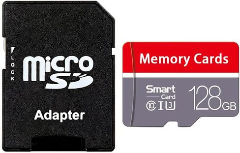 128GB Micro SD Card U3 SDXC Up to 100MB/s High Speed Memory Card for Cams, DJI Pocket and Drones, Grey in Saudi Arabia