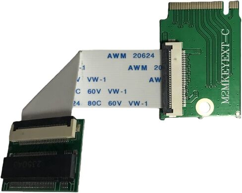 For GPD Win Mini Handheld Computer M.2 NVMe PCIe 3.0 2230 to 2280 SSD Adapter Conversion Board FPC Cable 2023 2024 Models,Modified 2230 to 2280 SSD Converter,PCIe 3.0 Expandable High Storage Card in Saudi Arabia