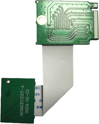 For GPD Win Mini Handheld Computer M.2 NVMe PCIe 3.0 2230 to 2280 SSD Adapter Conversion Board FPC Cable 2023 2024 Models,Modified 2230 to 2280 SSD Converter,PCIe 3.0 Expandable High Storage Card in Saudi Arabia