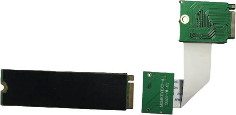For GPD Win Mini Handheld Computer M.2 NVMe PCIe 3.0 2230 to 2280 SSD Adapter Conversion Board FPC Cable 2023 2024 Models,Modified 2230 to 2280 SSD Converter,PCIe 3.0 Expandable High Storage Card in Saudi Arabia