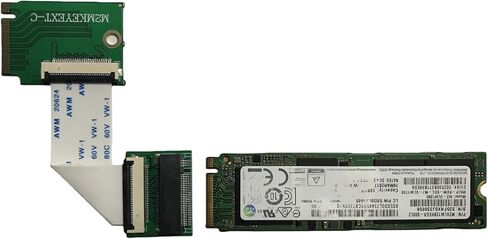 For GPD Win Mini Handheld Computer M.2 NVMe PCIe 3.0 2230 to 2280 SSD Adapter Conversion Board FPC Cable 2023 2024 Models,Modified 2230 to 2280 SSD Converter,PCIe 3.0 Expandable High Storage Card in Saudi Arabia