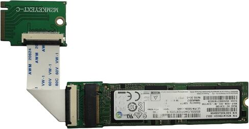 For GPD Win Mini Handheld Computer M.2 NVMe PCIe 3.0 2230 to 2280 SSD Adapter Conversion Board FPC Cable 2023 2024 Models,Modified 2230 to 2280 SSD Converter,PCIe 3.0 Expandable High Storage Card in Saudi Arabia