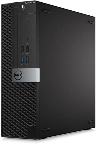 جهاز الكمبيوتر المكتبي Dell Optiplex 5040 SFF الجيل السادس Intel Core i7-6700 3.4 جيجا هرتز 16 جيجا بايت رام 480 جيجا بايت SSD واي فاي HDMI Windows 11 Pro (متجدد) in Kuwait