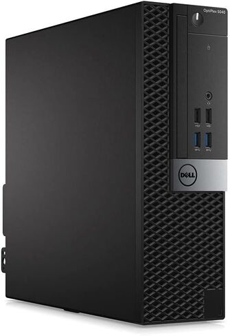جهاز الكمبيوتر المكتبي Dell Optiplex 5040 SFF الجيل السادس Intel Core i7-6700 3.4 جيجا هرتز 16 جيجا بايت رام 480 جيجا بايت SSD واي فاي HDMI Windows 11 Pro (متجدد) in Kuwait