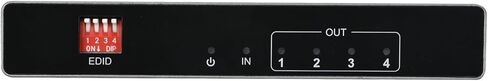 Silverstone Technology HS14 4K HDMI2.0 Splitter 1 in 4 Out, SST-HS14 in Saudi Arabia