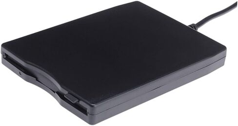 ARTIBETTER Floppy Disk Driver Portable External Floppy Diskette Drive for Fast Data Transfer Compatible with Operating Systems Lightweight Design for Easy Carrying in Saudi Arabia