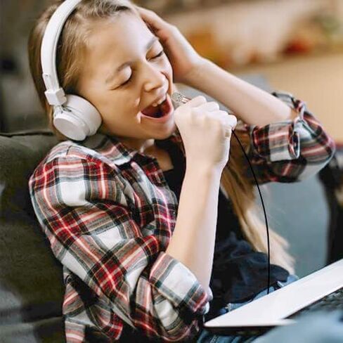 Mini Metal Wired Microphones, Vocal Microphone, Tiny Microphone, Voice Recording Mic Equipment, Omnidirectional Mic with Universal 3.5mm Audio Cable for Phone, Laptop, Computer in Saudi Arabia