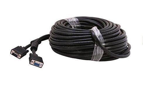 AYAGROUP AYA 10Ft. (10 Feet) SVGA Male to Female Monitor Extension Cable 28AWG with Dual Ferrites in Saudi Arabia