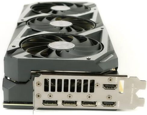 بطاقة رسومات الألعاب ASUS ROG Strix NVIDIA GeForce RTX 3080 V2 OC Edition (PCIe 4.0، 10 جيجابايت GDDR6X، LHR، HDMI 2.1، DisplayPort 1.4a، تصميم مروحة Axial-tech، 2.9 فتحة، Super Alloy Power II) (متجددة) in Kuwait