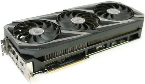 بطاقة رسومات الألعاب ASUS ROG Strix NVIDIA GeForce RTX 3080 V2 OC Edition (PCIe 4.0، 10 جيجابايت GDDR6X، LHR، HDMI 2.1، DisplayPort 1.4a، تصميم مروحة Axial-tech، 2.9 فتحة، Super Alloy Power II) (متجددة) in Kuwait