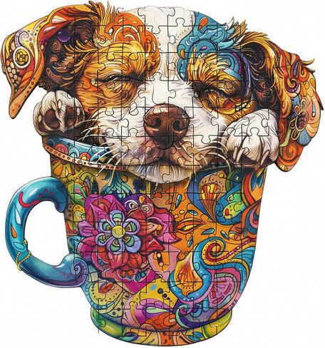 Nautilus Jigsaw Puzzle Wooden Brain Teaser by Sharp Brain Zone | A3 Size Plywood Puzzle for Relaxation, Stress Relief, Home Décor & Collectible Gift. in Saudi Arabia