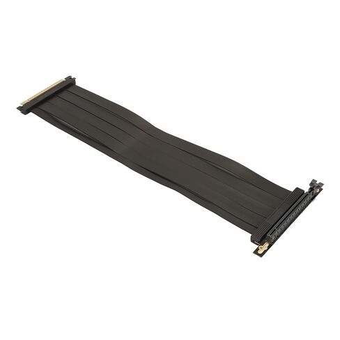 كابل Rengue PCI Express 4.0 X16 Riser، كابل تمديد محمي فائق النعومة EMI، طول 40 سم، متوافق مع اللوحات الأم RTX3090 RTX3080ti RX6900XT وX570 B550 Z690 in Kuwait