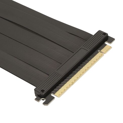 كابل Rengue PCI Express 4.0 X16 Riser، كابل تمديد محمي فائق النعومة EMI، طول 40 سم، متوافق مع اللوحات الأم RTX3090 RTX3080ti RX6900XT وX570 B550 Z690 in Kuwait