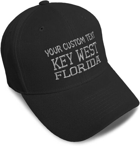 Speedy Pros Baseball Caps for Men & Women Embroidered Florida Key West America USA Embroidery Acrylic in Saudi Arabia