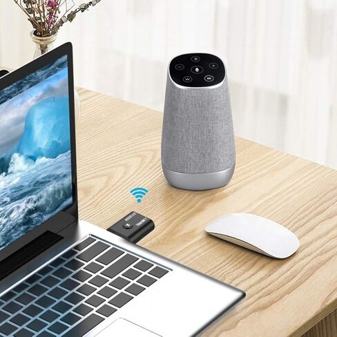 محول BT 5.0، جهاز إرسال واستقبال 2 في 1 مع تصميم دائرة مستقلة، لمكبر صوت السيارة، جهاز عرض الكمبيوتر، هاتف MP3، وضع مزدوج، جودة صوت هاي فاي، نطاق 15 مترًا in Saudi Arabia
