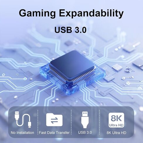 LICHIFIT Adapter + Bluetooth Receiver for PS VR2 to Windows Computer, PC Adapter Kit for PS5 VR2 Converter Connector with Type-C Power Cable and DisplayPort 1.4 HD Cable for PlayStation 5 VR2 in Saudi Arabia